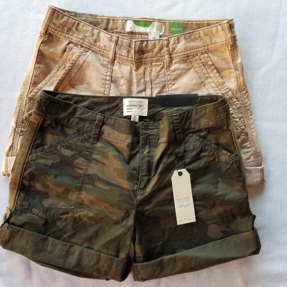 Anthropologie and Sanctuary Camo Shorts - Picture 1 of 9